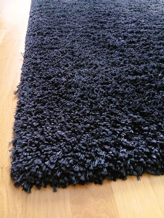 Teppich IKEA VOLLERSLEV schwarz 80x150cm *neuwertig* (Gebraucht) in Flawil für CHF 29 – nur Abholung auf Ricardo kaufen