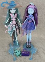 Monster High Puppen mit Zubehoer guter Zustand