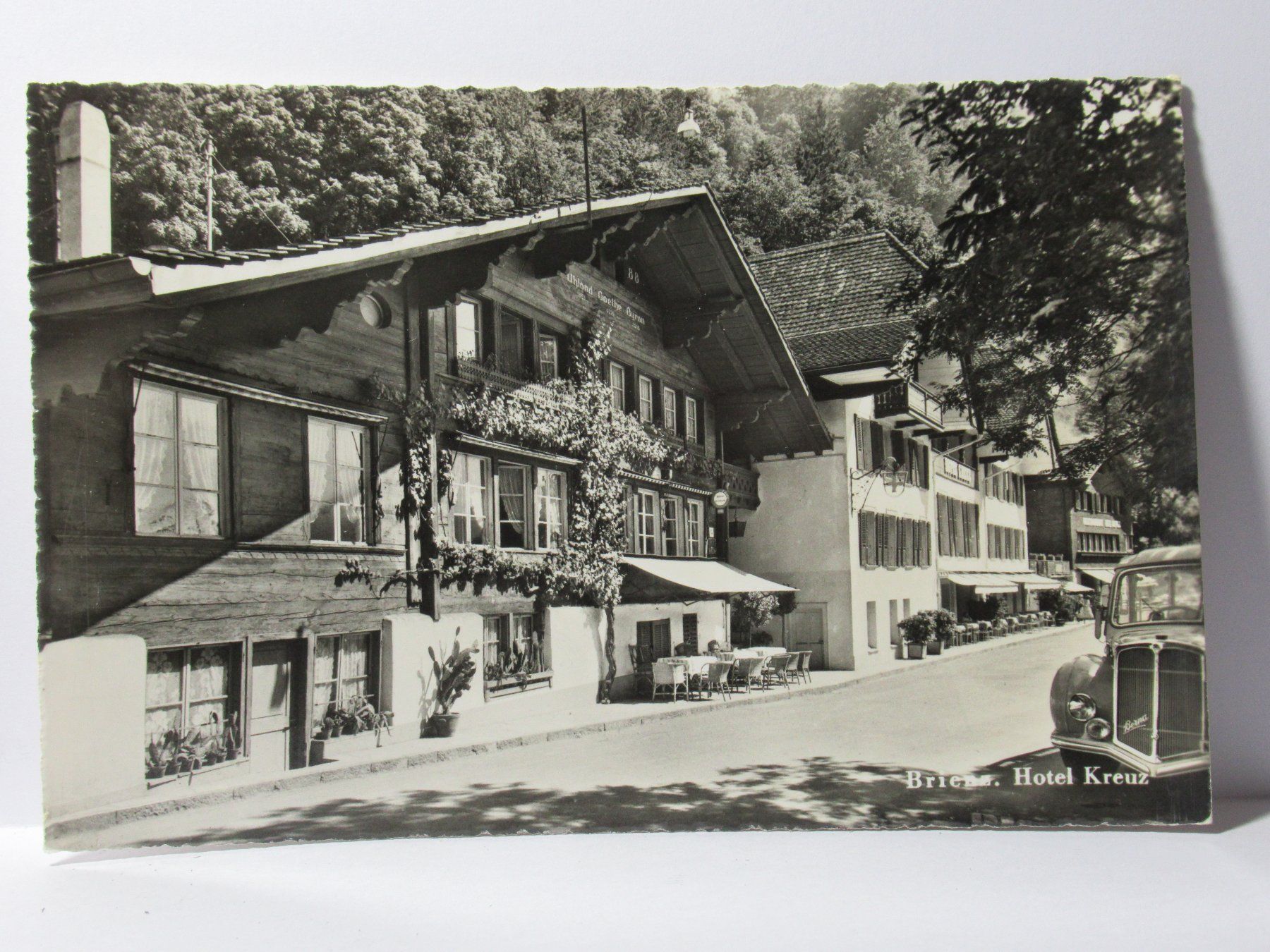Ansichtskarten: Brienz , Hotel Kreuz – Neu (gemäss Beschreibung) aus Grenchen von Bluemchen1900