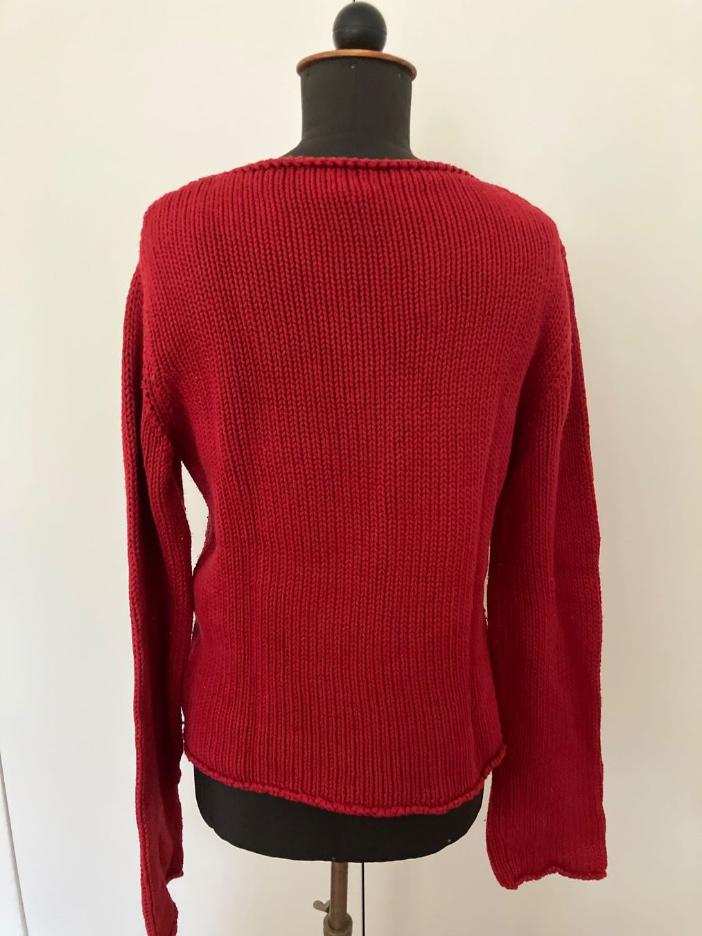 Armani Maglioni & Felpe: Armani Jeans gestrickter Pullover rot – Usato da Lenzburg venduto da ann_8hmk 1