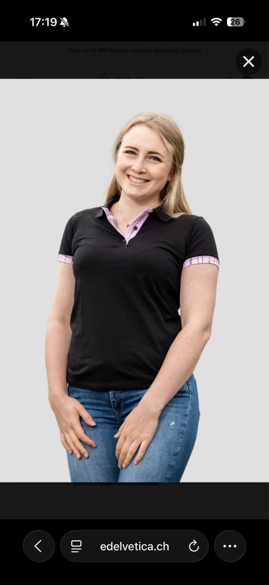 Magliette Polo: Damen Edelvetica Shirt gr S – Usato da Witterswil venduto da gsc_z6ts 1