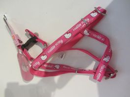 Hunde-Gschirr/Gschtältli Hello Kitty