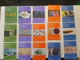 15 Stk Bibel und Kirche Zeitschrift