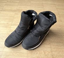 Warme Winterstiefel Gr. 38 gefüttert, mit Reissverschluss