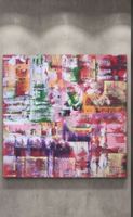 Gemälde " Chaos und Harmonie " handmade 100×100×4