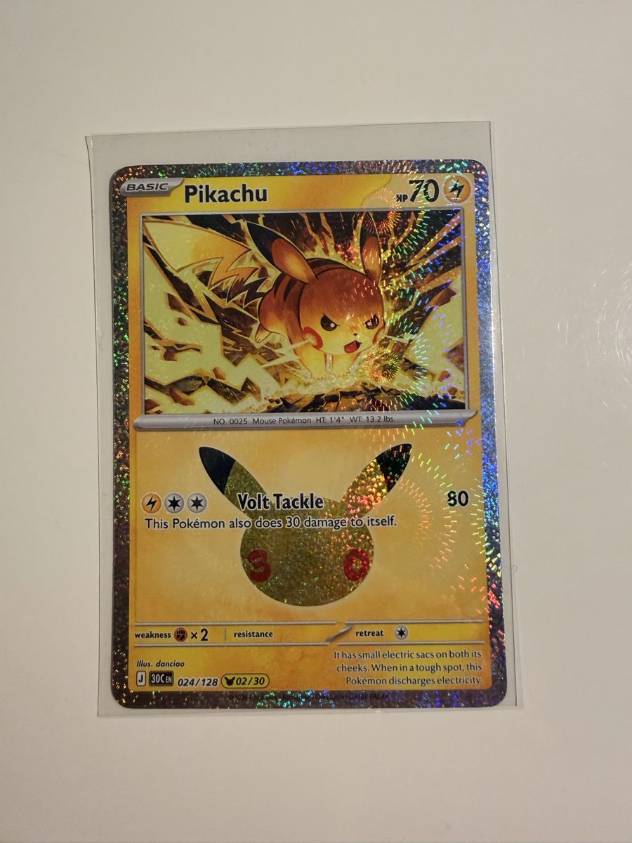 Pokémon Carte collezionabili: Pikachu 02/30 30th EN – Nuovo (secondo la descrizione) da Zürich venduto da Al_23_CH