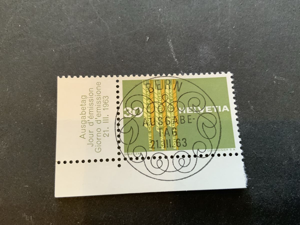 Tutti i francobolli: 1963 DAUERMARKEN ET VOLL EINWANDFREI  – Usato da Beinwil am See venduto da Ricri 4