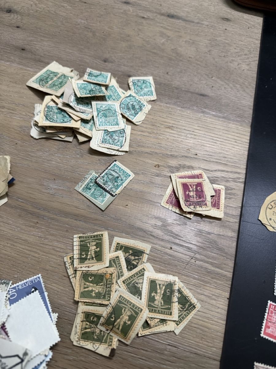 Alle Briefmarken: Alte Briefmarken – Gebraucht aus Winterthur von Baggio2 2