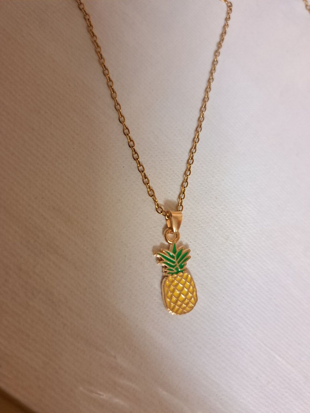 Catenine: Kette mit Ananas Anhänger NEU – Nuovo (secondo la descrizione) da Weggis venduto da Leeclipse 1