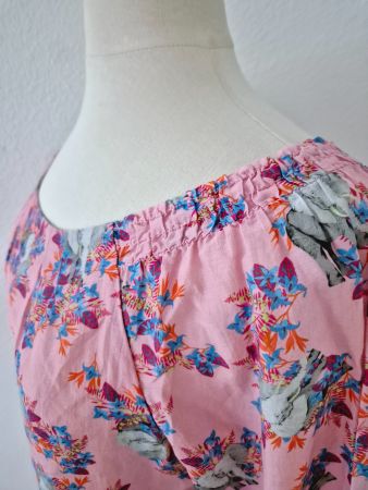 MARC CAIN N2 38 M BLUSE TUNIKA SEIDE , TOP ZU hallhuber ROCK
