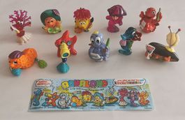 Aqualand 1997 Vintage Figuren Ferrero Kinder Überraschung