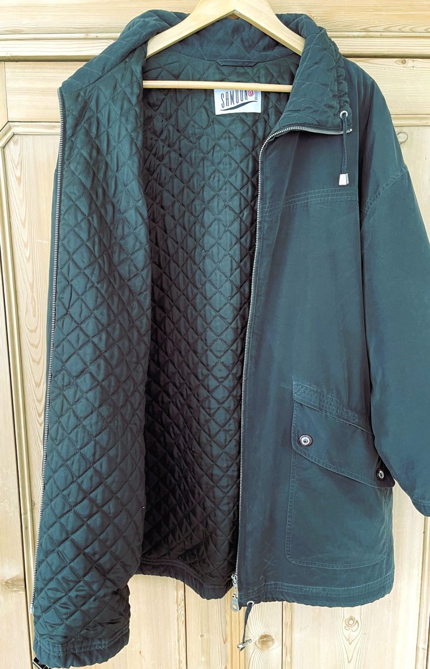 Giacche: Jacke, Parka, SAMOON, khaki, innen gesteppt, Gr. 46/54 – Usato da Chur venduto da Zido 3