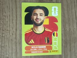 Panini FIFA WM 2026 Sticker Nicolas Raskin BEL 11