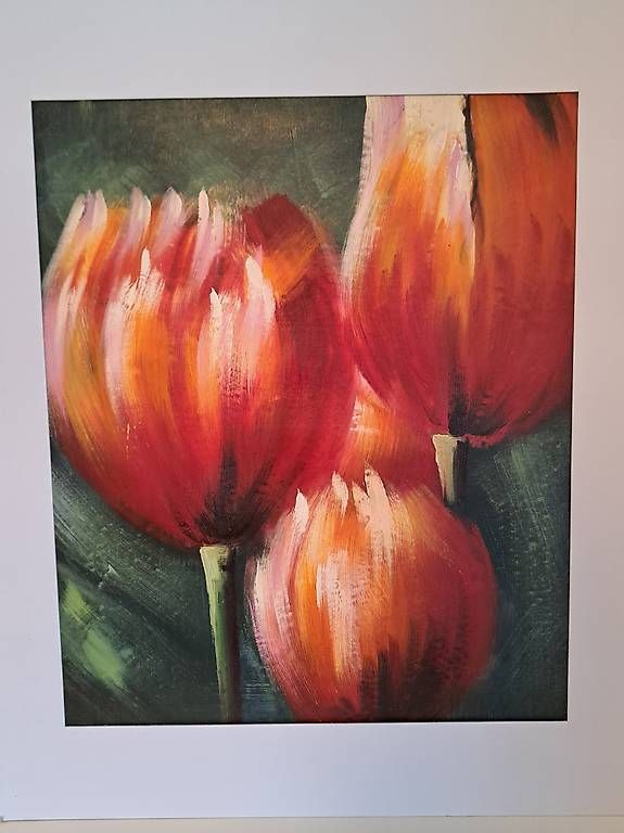 Dipinti: Ölgemälde 'Tulpen aus Amsterdam' 50x 60 – Usato da Bern venduto da mar_8npr 2