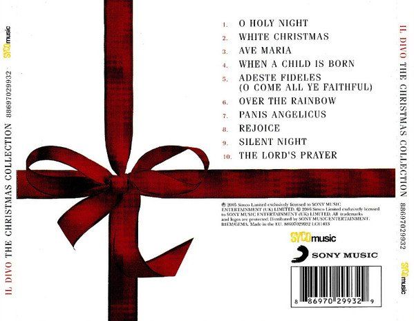 CD: Il Divo: Christmas Collection CD – Nuovo e nell'imballaggio originale da Steinhausen venduto da Vilivinili 1