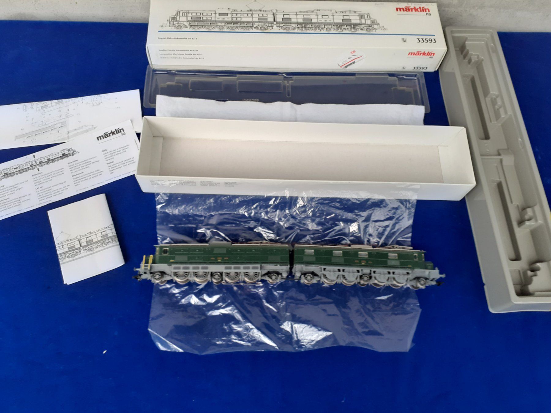 Märklin Modellini di ferrovie: Märklin 33593 Ae 8/14 SBB, H0 WS Delta – Nuovo (secondo la descrizione) da Arbedo venduto da aladino666