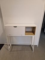 Weisses Konsolentischchen mit Stauraum