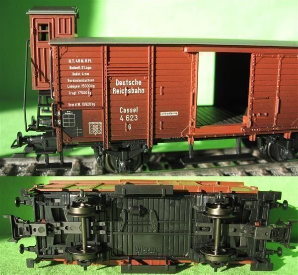 Modelleisenbahnen: DR Güterwagen G GEALTERT am Gotthard P28 – Neu (gemäss Beschreibung) aus Winterthur von Ricardo211 2