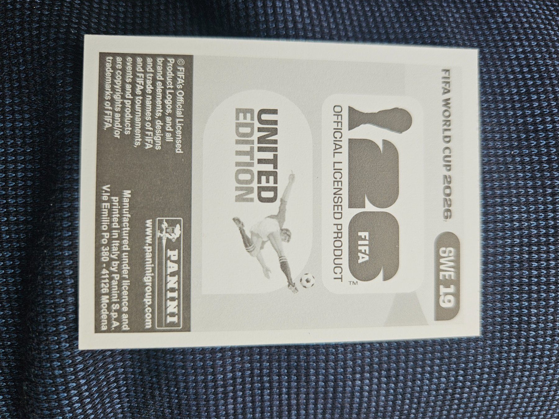 Panini Carte collezionabili: SWE 19 – Usato da Würenlingen venduto da Dinli 1