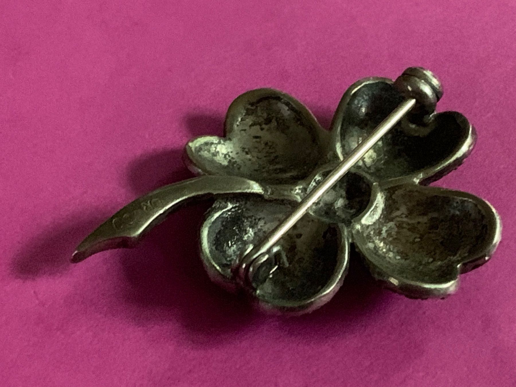 Spille & Fermagli: Silberbrosche pyrit-blume (silber) – Usato da Dittingen venduto da Bellevista 3