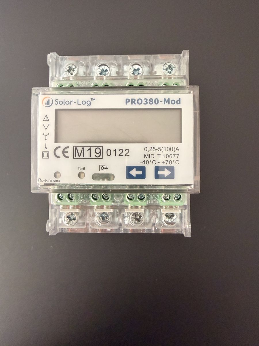 Misurare: Solar-Log PRO380-Mod MID Energiezähler Modbus RS485 3-phasig – Usato da Horgen venduto da tweetme