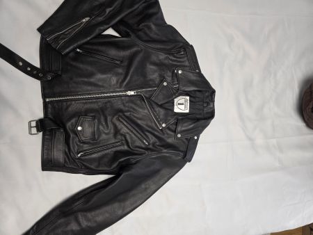 Motorrad Jacke Herren Gr. 56 Echtes Rindsleder Highway MC