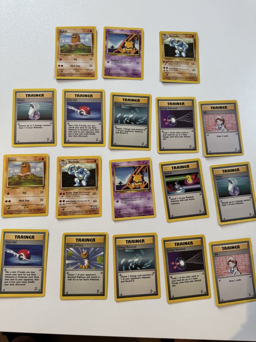 Pokémon Carte collezionabili: Pokémon 18 Karten Konvolut Base Set 2 – Usato da Zuzwil SG venduto da Kresh92
