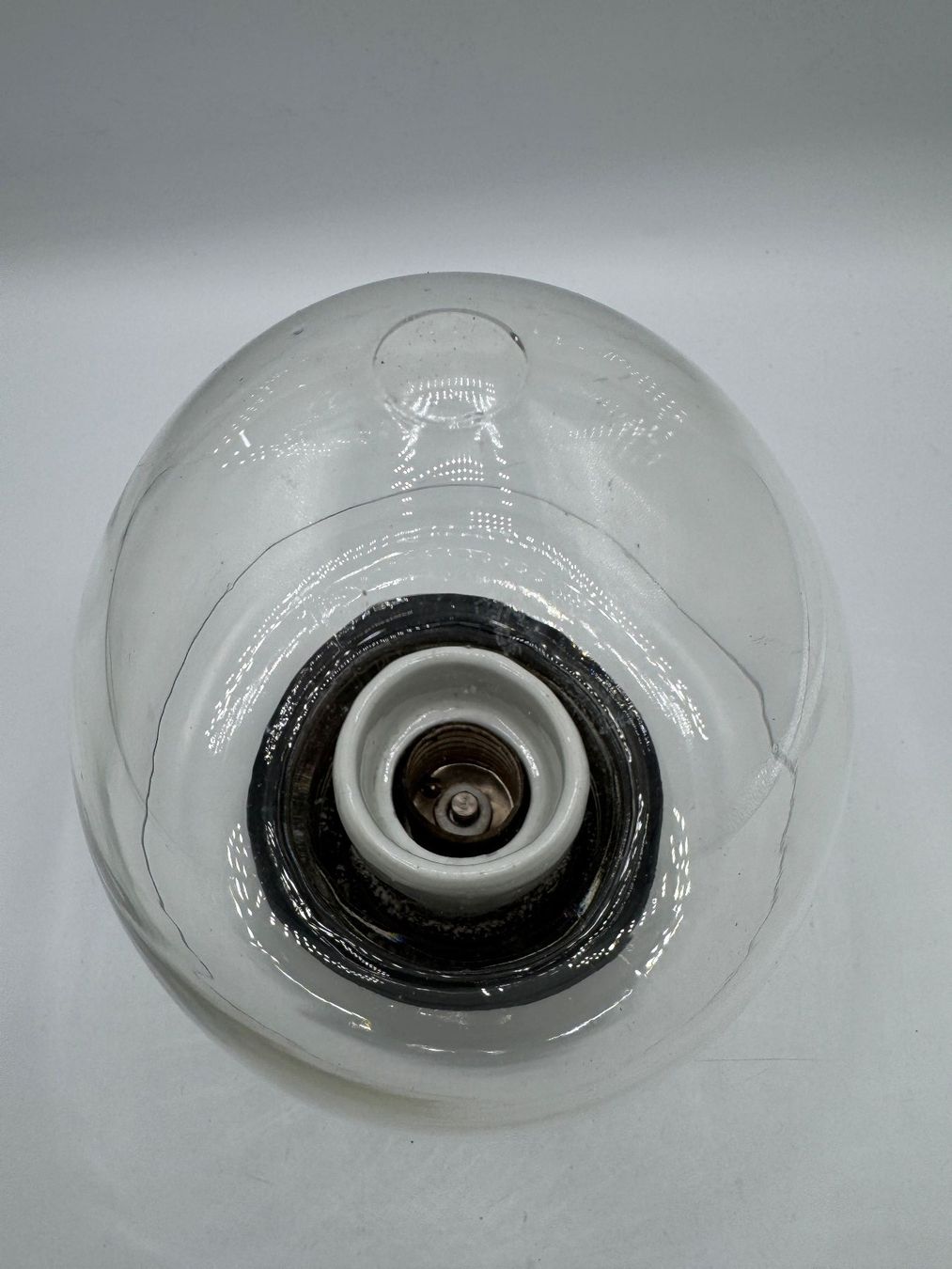 Lampadari & plafoniere: Vintage Glas Lampe, Deckenlampe – Usato da Sachseln venduto da BONATI01 1