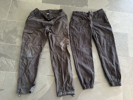 Schwarze Sommerhosen, Gr. M, Urban Classics & Bershka