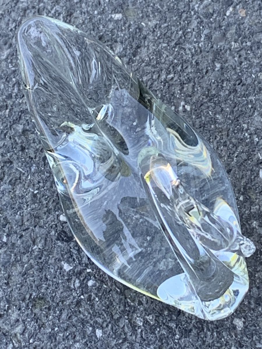 Statuette: Glas - Schwan – Usato da Wangen b. Olten venduto da Finolino28 3
