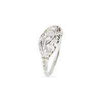 Vintage-Ring aus 18kt Weißgold und Diamanten