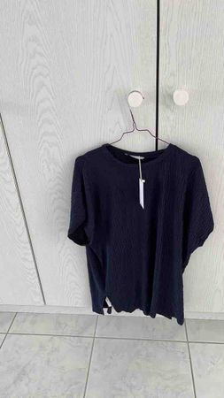 Damen Bluse dunkelblau Grösse M guter Zustand