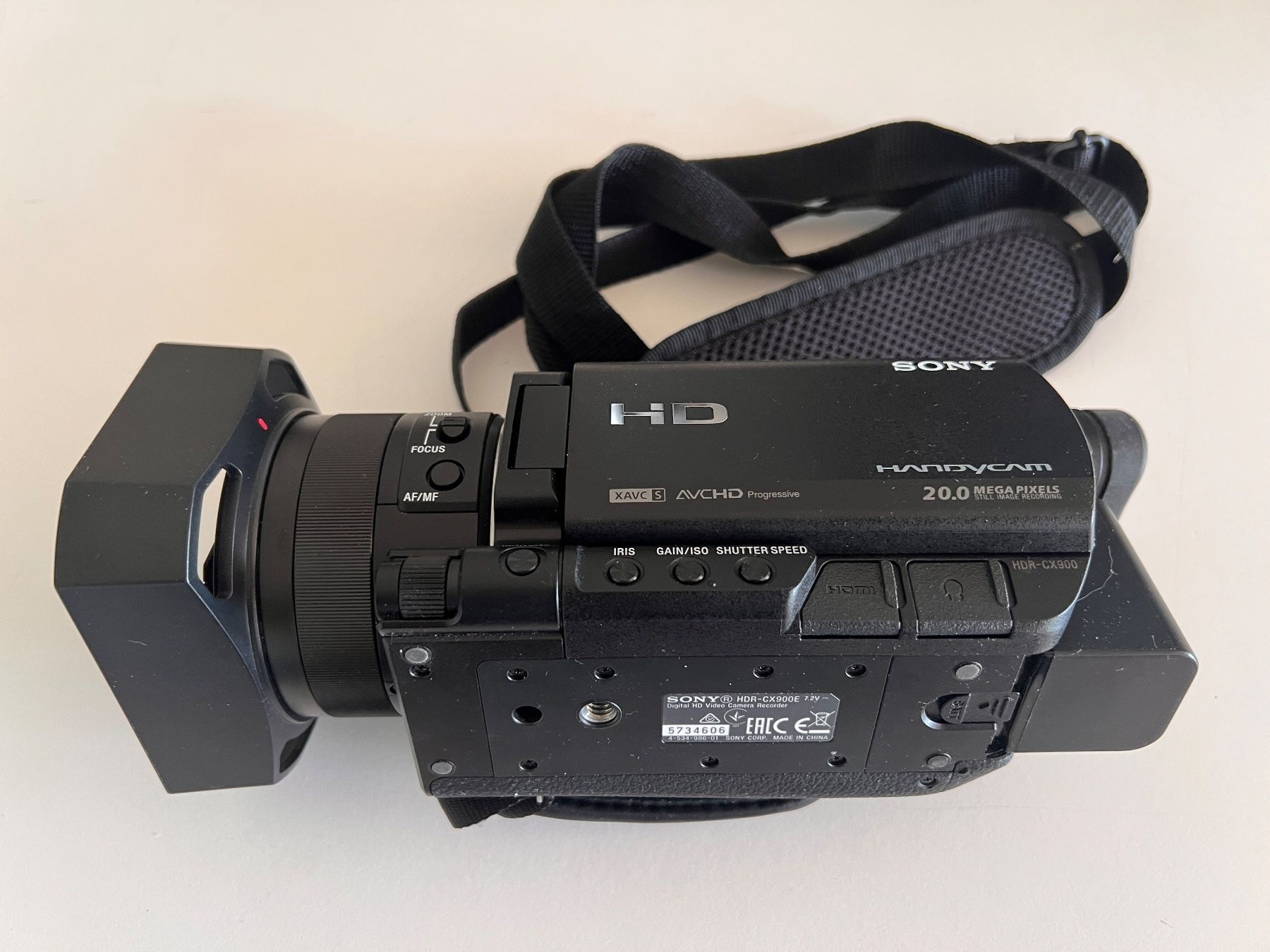 Sony Videocamere: HDR-CX900E SONY HD Camcorder – Usato da Oberrohrdorf venduto da 6473peter 2