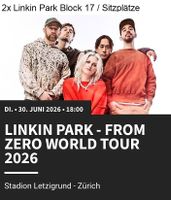 2x Linkin Park Block 17 Sitzplatz Ab 1.- !
