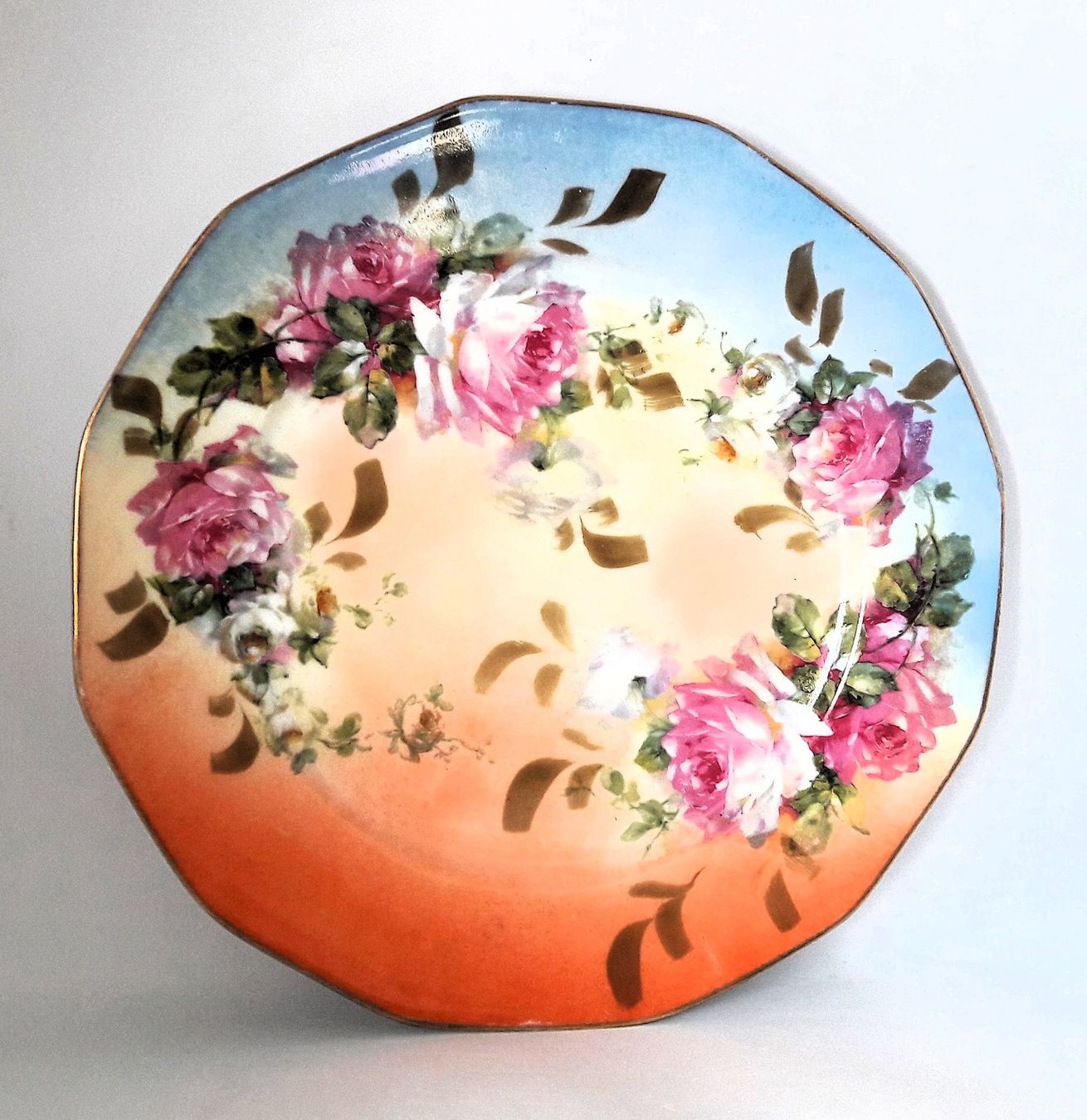 Piatti: Limoges Ulim assiette décorative 23,5 cm – Usato da Tavannes venduto da Brocashop