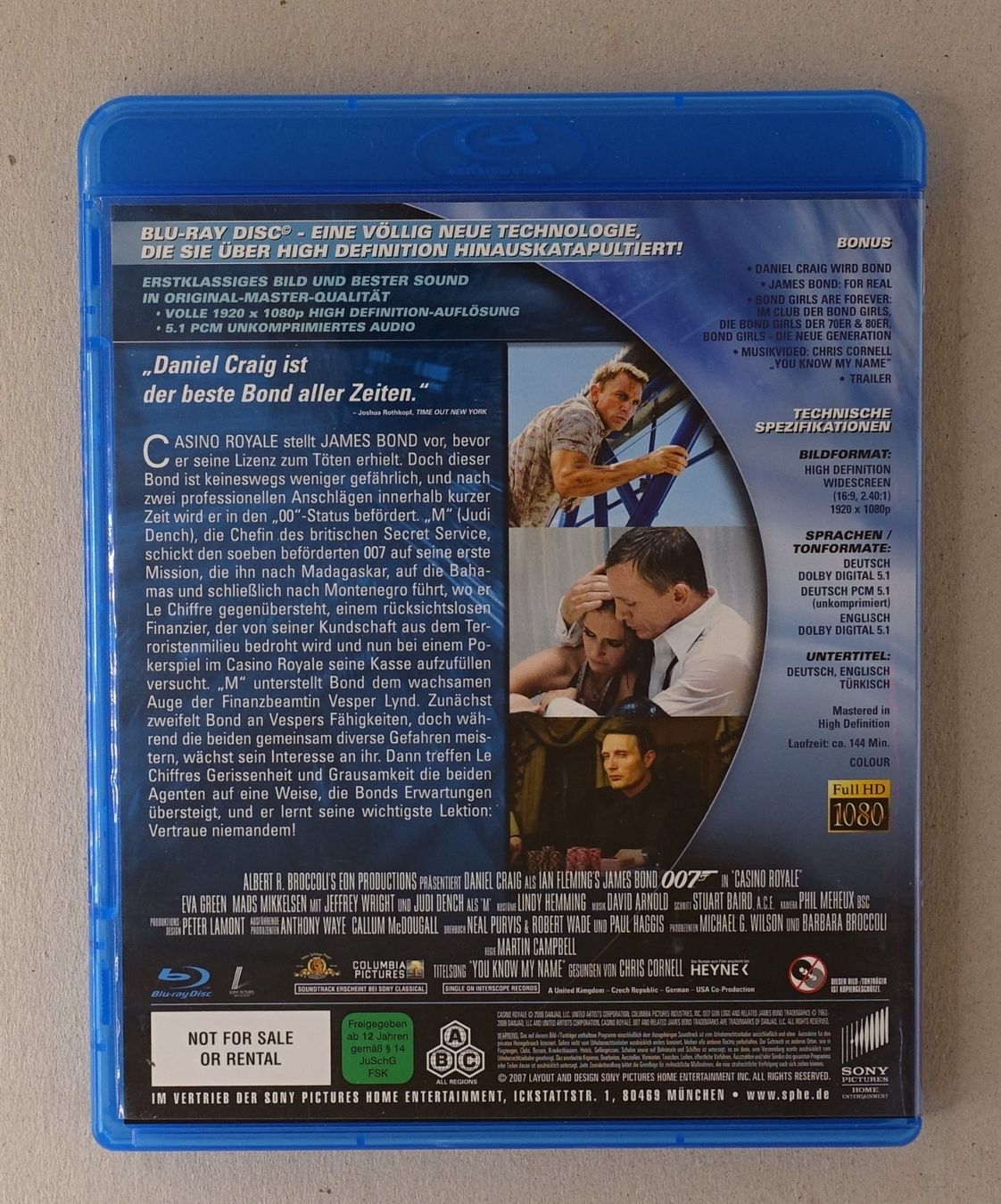Alle DVDs: James Bond - Casino Royale – Gebraucht aus Sessa von fraenklishop 1