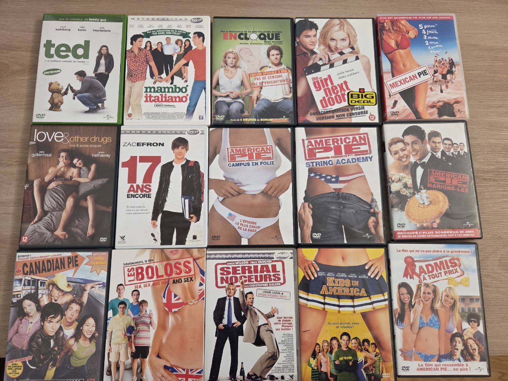Alle DVDs: lot de 15 DVD  – Gebraucht aus Tramelan von mic_5lzm