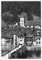 St. Ursanne JU // 1938 Pont Brücke Doubs