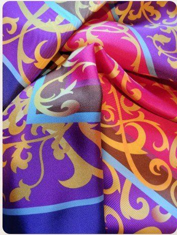 Foulards, Tücher & Schals: Seidenschal – Neu und originalverpackt aus Brignon (Nendaz) von inma16 2