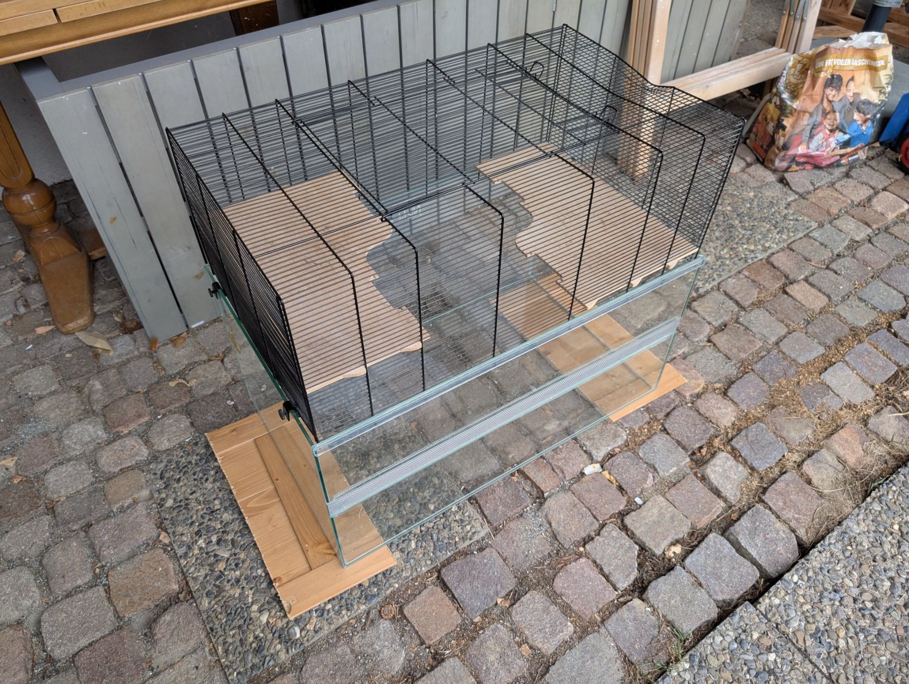 Cages, transport & sécurité: Gebrauchter Hamsterkäfig 75x45x63cm – D'occasion à Hedingen par Gregor10