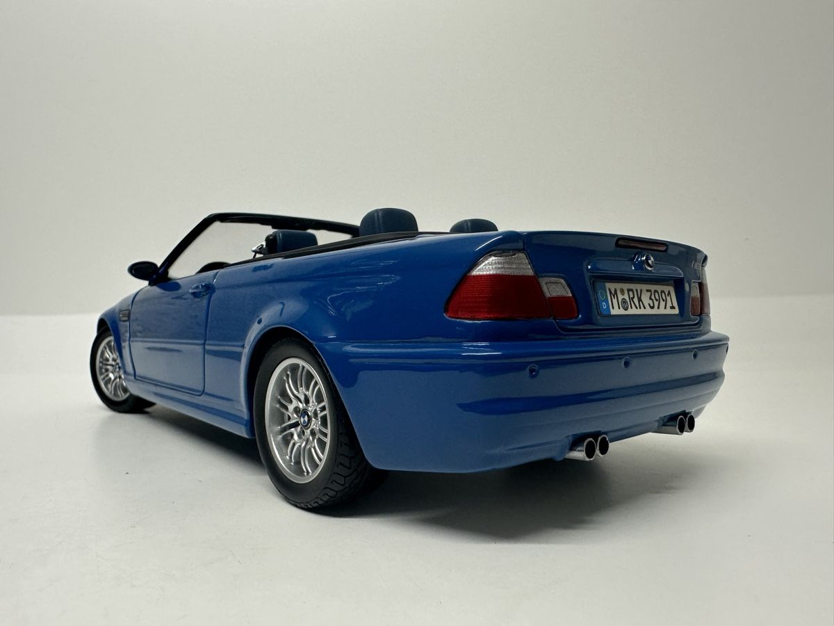 Kyosho Modellini d'auto: BMW M3 E46 Cabriolet 1:18, blau, KYOSHO – Usato da Zofingen venduto da rf9_x2xt 3