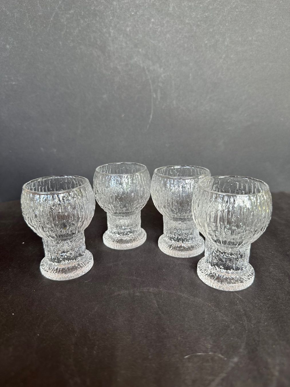 Iittala Bicchieri: Iittala Schnapps Gläser  x 4 Stk – Usato da Saas im Prättigau venduto da norman02