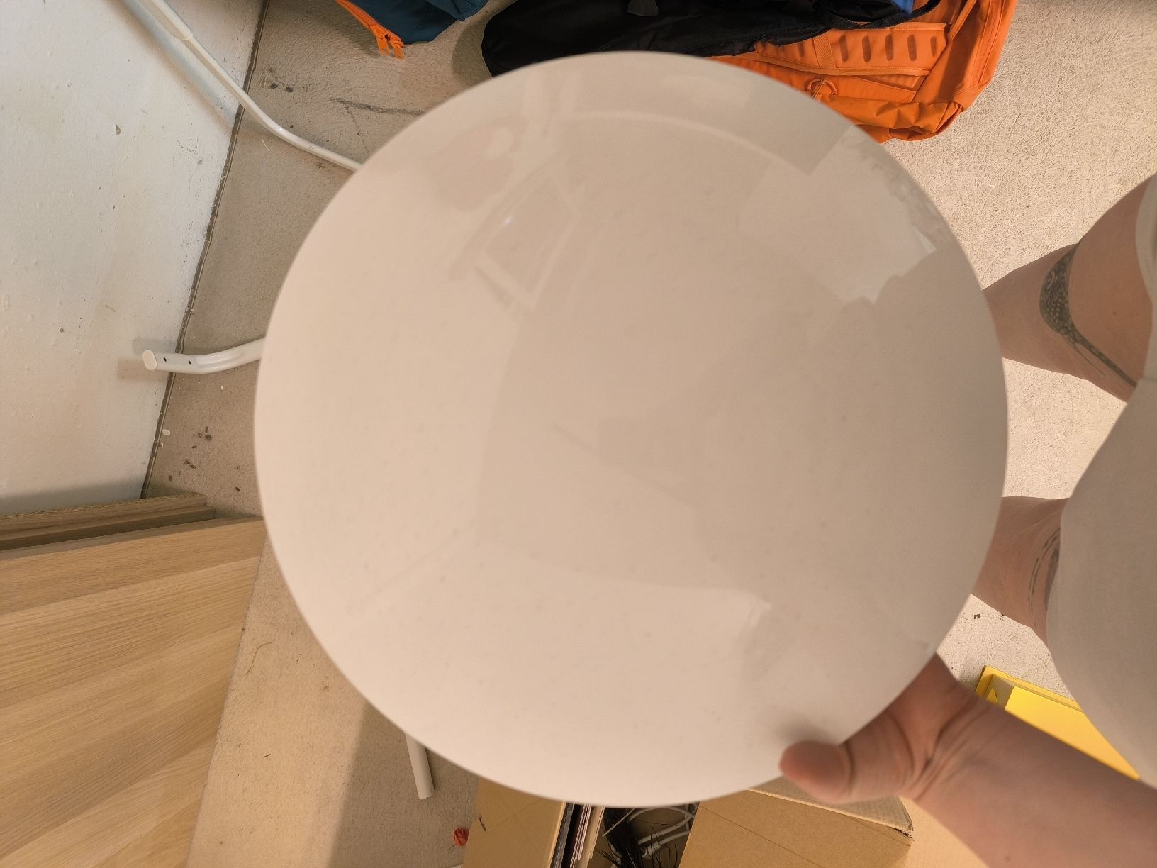 Lampadari & plafoniere: Weisse Deckenlampe, Sternenhimmel – Usato da Toffen venduto da Larissyy