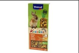 Vitakraft Kräcker Honig & Dinkel für Nager, 2 Stück!