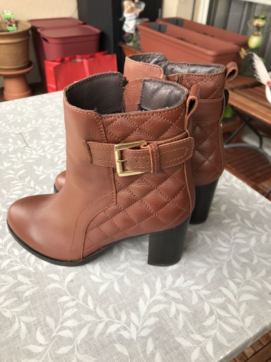 Scarpe da donna: GIOSEPPO Stiefelette,braun, Leder, Gr.37 – Usato da Meilen venduto da delta-da-spica
