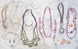 Modeschmuck Schmuckset Lot 18 teilig