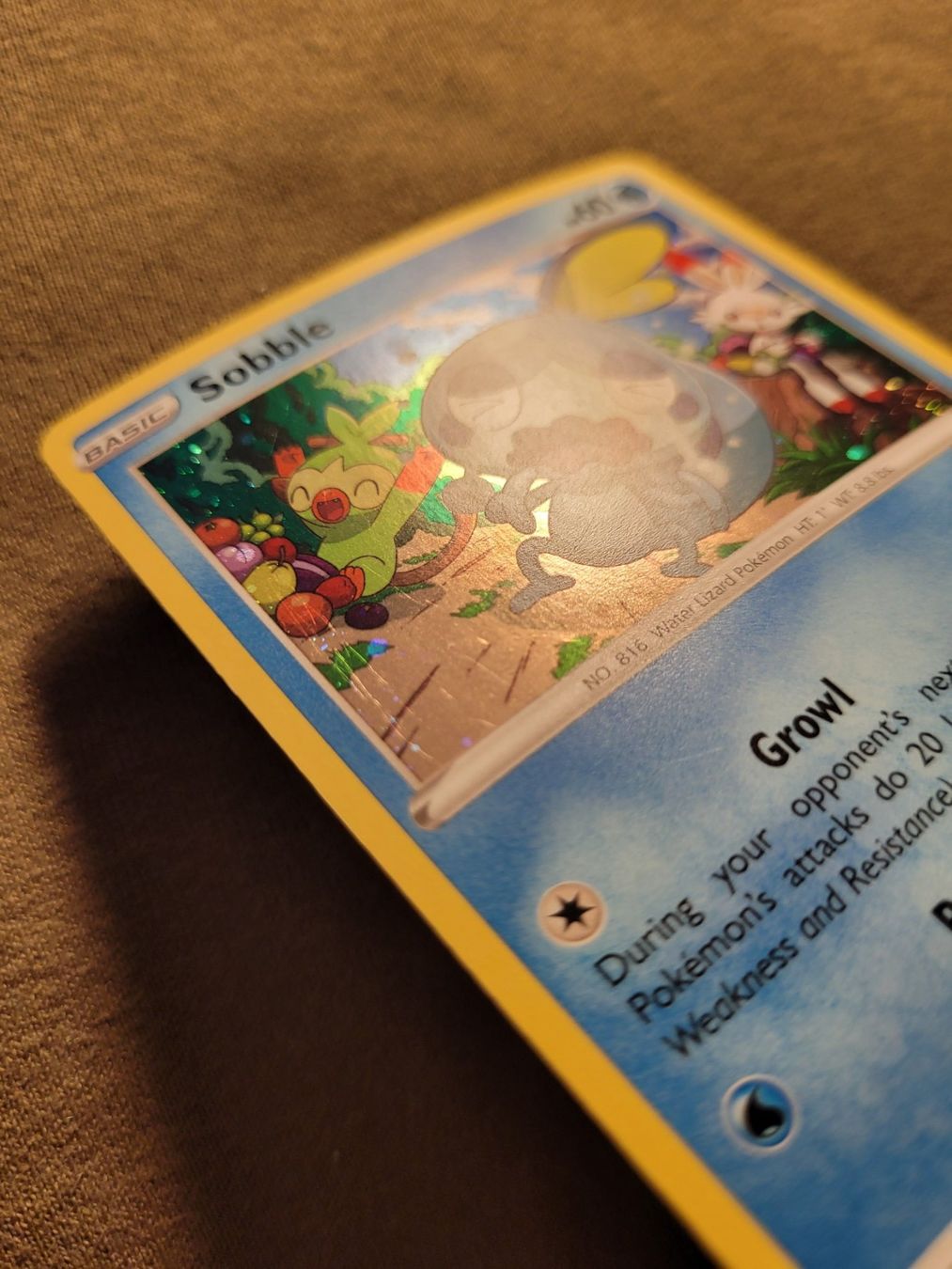 Pokémon Carte collezionabili: Sobble SWSH073 (EN) Holo – Usato da Grindelwald venduto da lego9 3