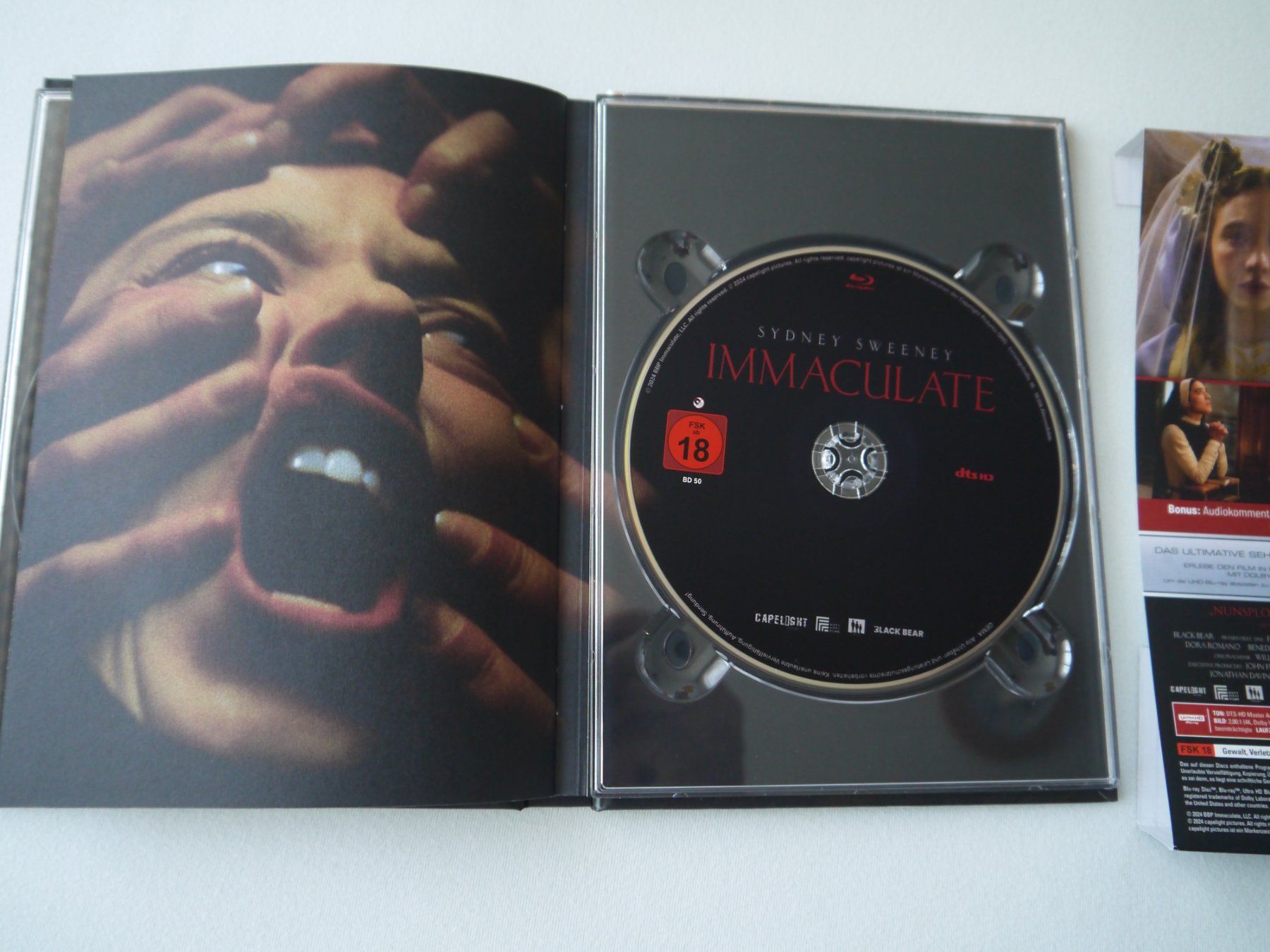Tutti i DVDs: IMMACULATE 4K UHD+Blu Ray -Mediabook – Usato da Hagendorn venduto da Blaf 4