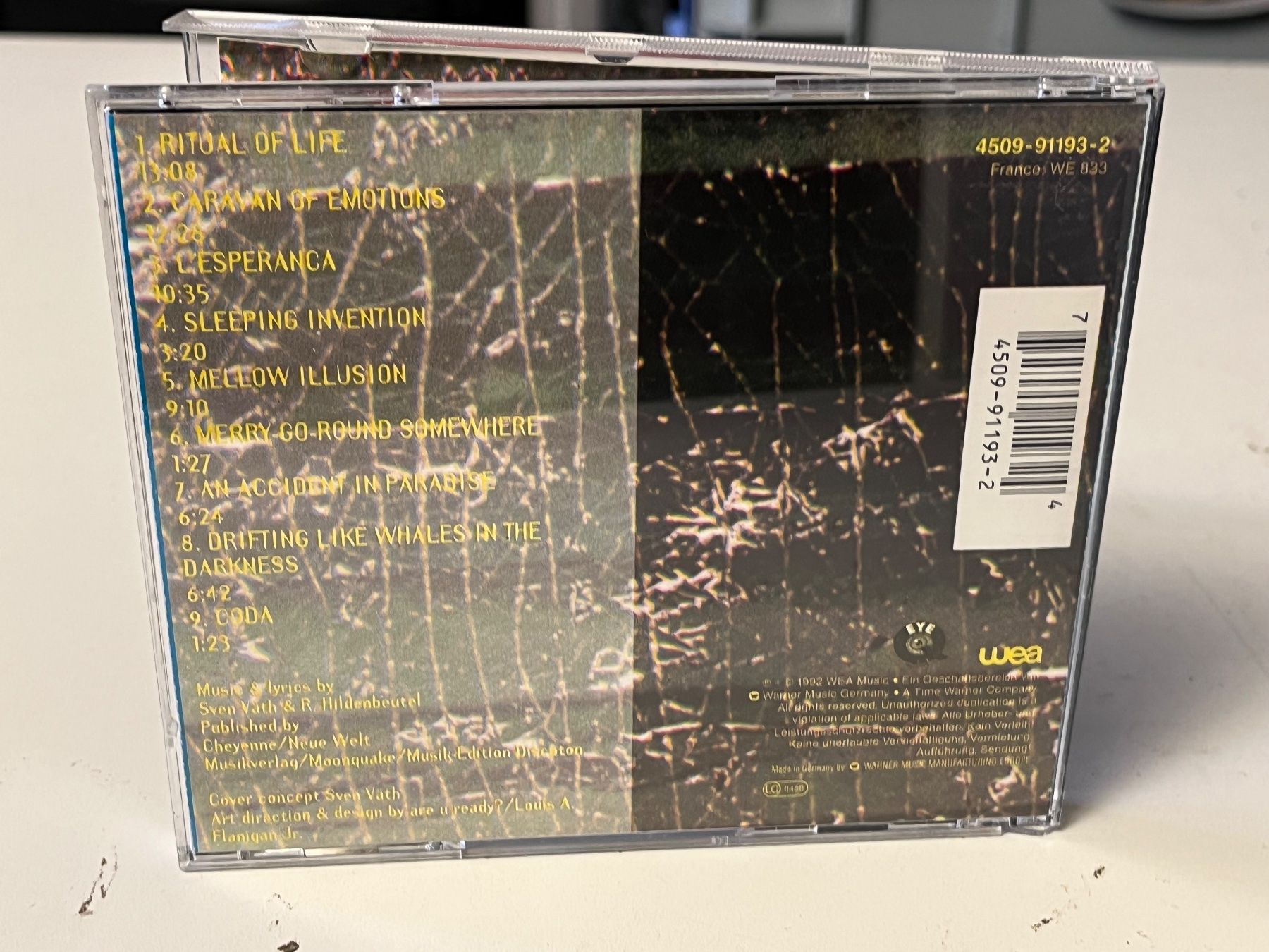 CD: Sven Väth - Accident In Paradise - SR13 – Usato da Küsnacht ZH venduto da Internetradio 1