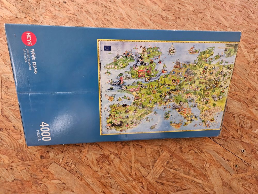 Educa 14827, Antike Weltkarte, 4000 Teile Puzzle für Erwachsene und